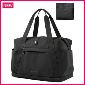 23L Foldable Duffle Bag, Airline Approved Personal Item, Lightweight Gym Travel